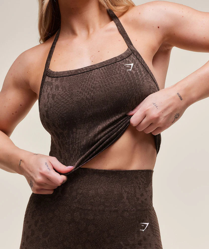 Adapt Animal X Whitney Seamless Midi Tank  Gymshark