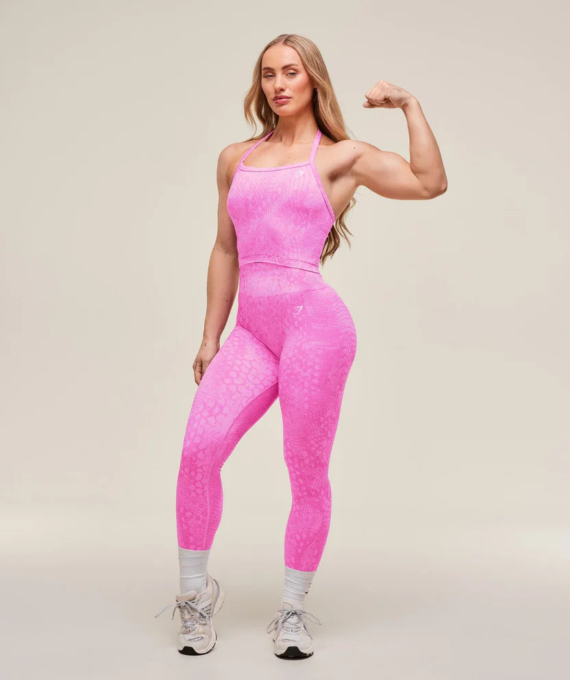 Adapt Animal X Whitney Seamless Midi Tank  Gymshark