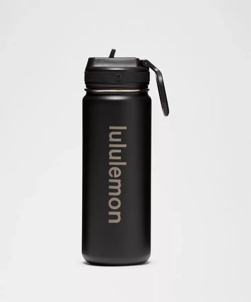 Bouteille d’eau Back to Life 530 ml Bouchon avec paille lululemon