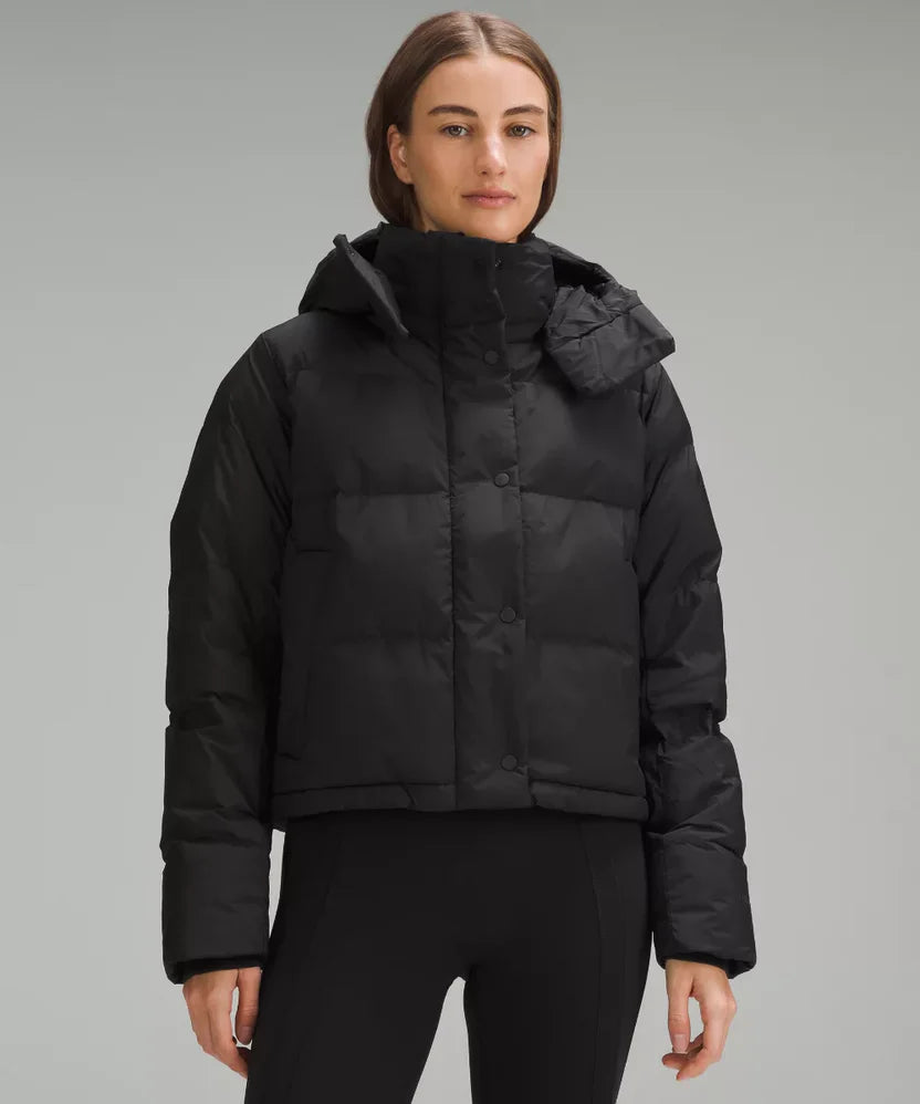 Doudoune courte Wunder Puff en duvet 600 cuin lululemon