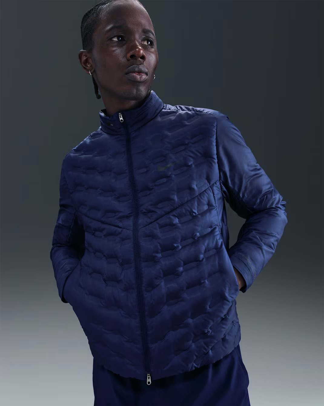 Veste de running déperlante pour homme Nike Therma-FIT