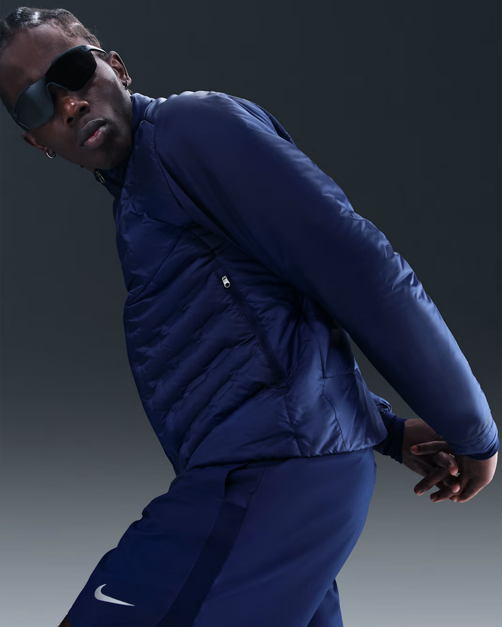 Veste de running déperlante pour homme Nike Therma-FIT