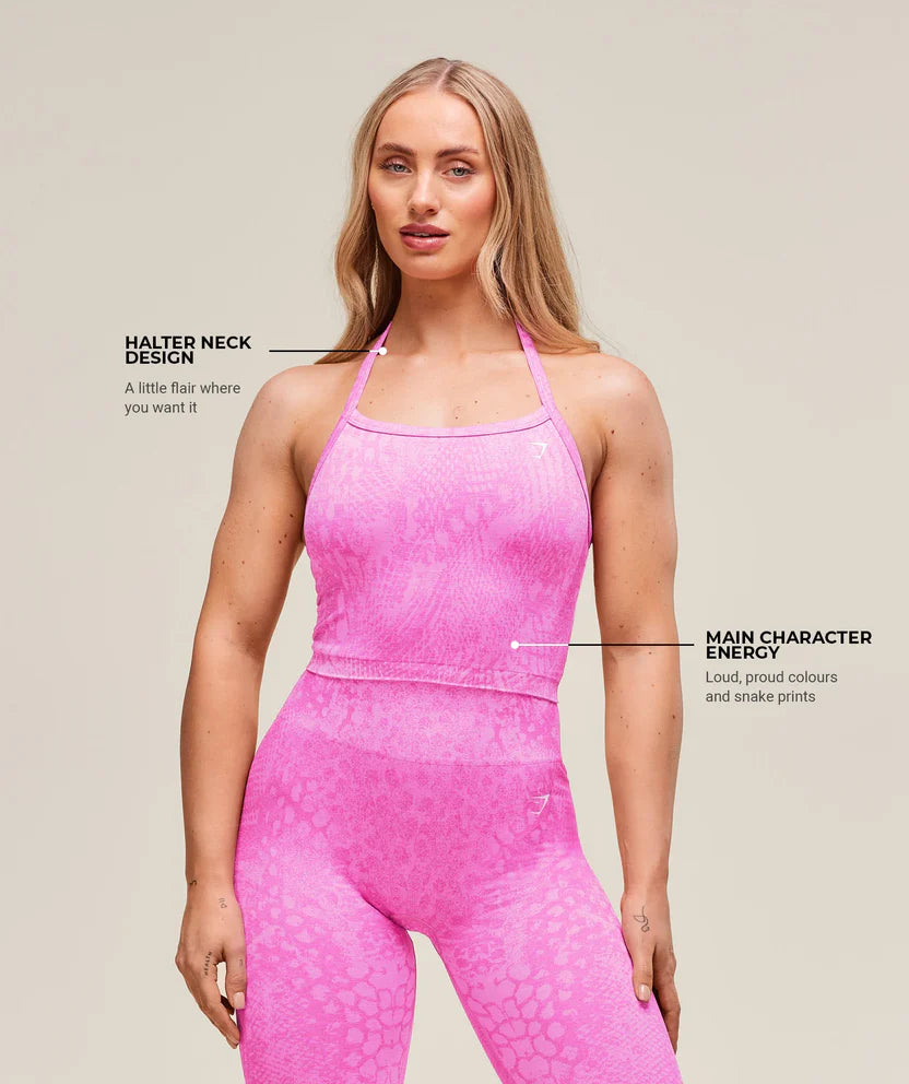 Adapt Animal X Whitney Seamless Midi Tank  Gymshark